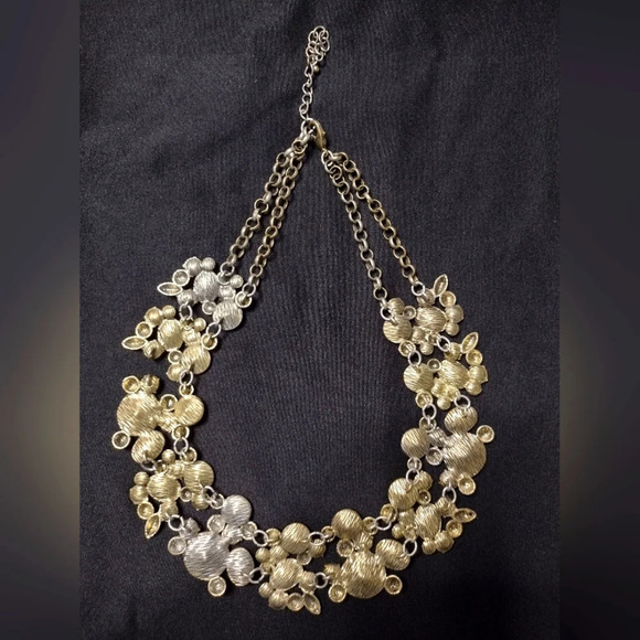Chunky Rhinestone Statement necklace - Picture 10 of 12